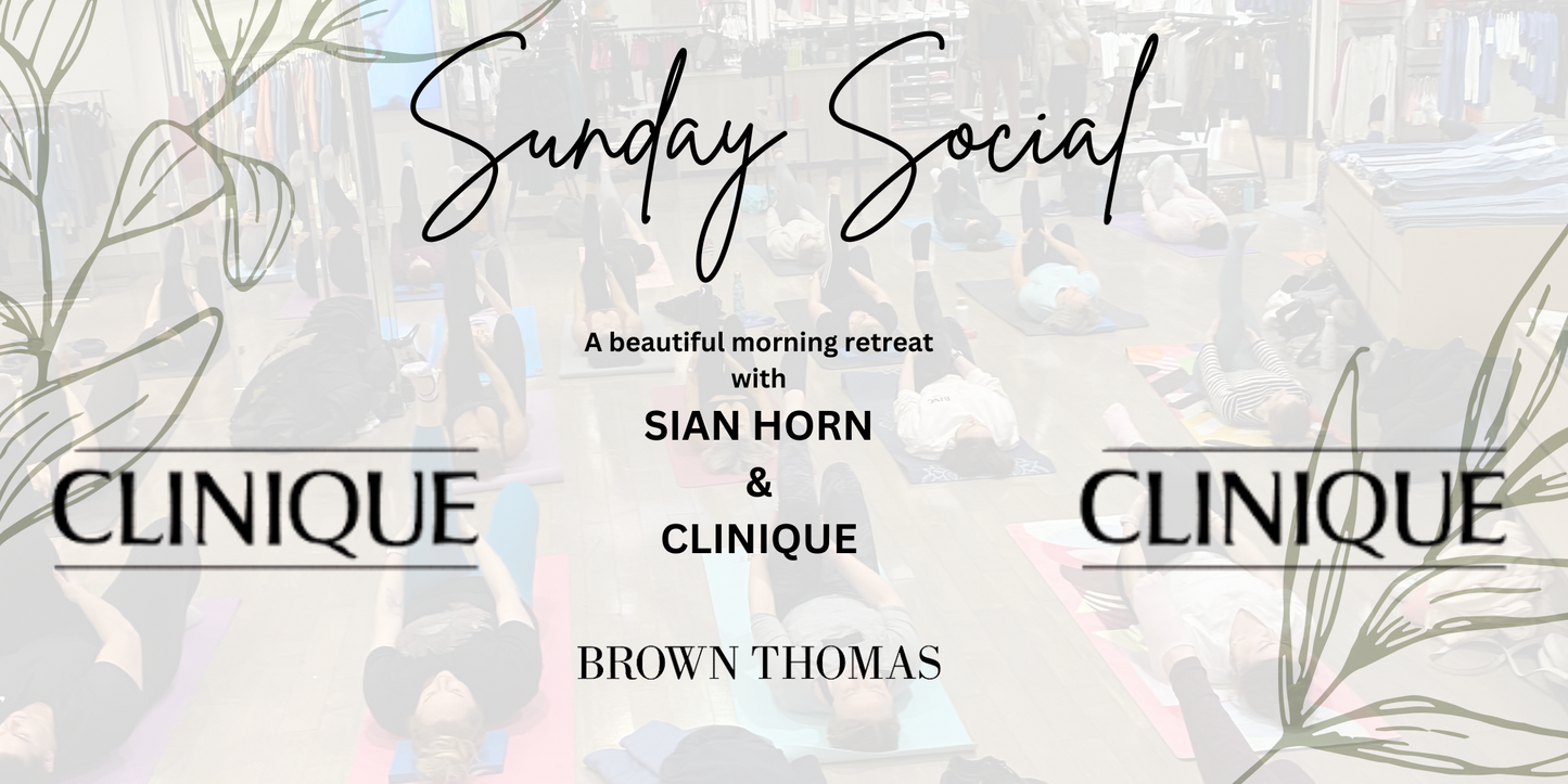 CORK Sunday Social with Sian Horn and Clinique. 14th September
