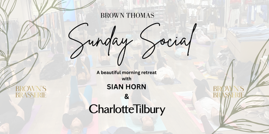 Cork. Sunday Social with  Charlotte Tilbury 9th November