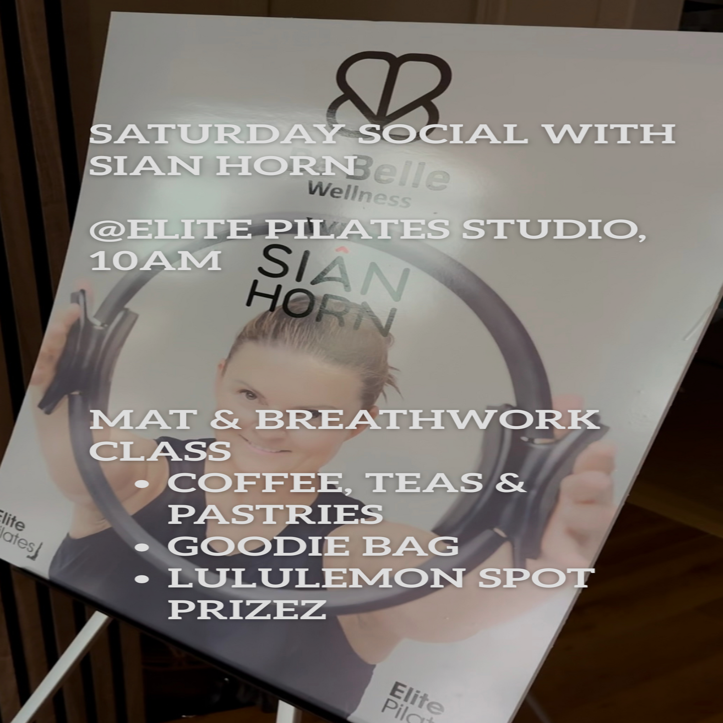 Saturday Social with Sian Horn- Saturday 26th April 10am